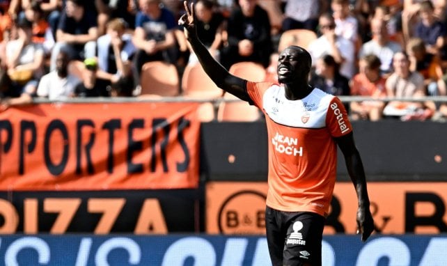 Benjamin Mendy avec Lorient