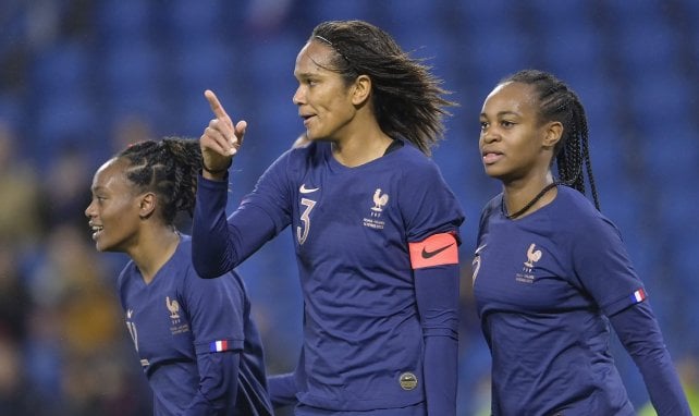 Wendie Renard a marqué face à l'Uruguay 