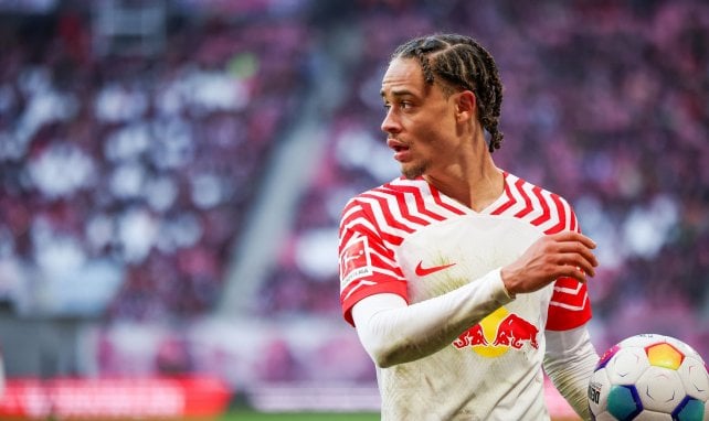 Xavi Simons avec le RB Leipzig